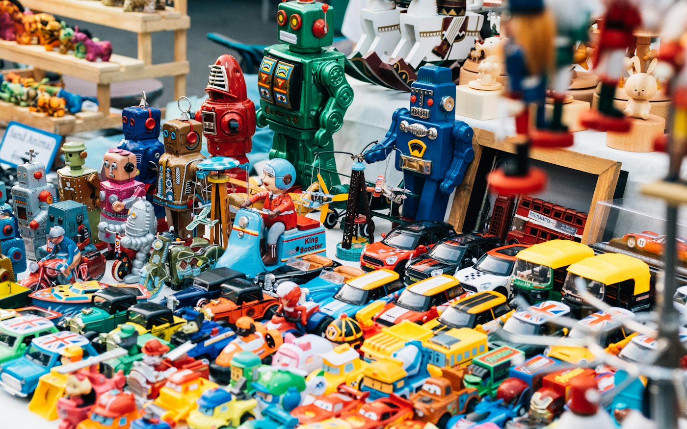 Assorted toys